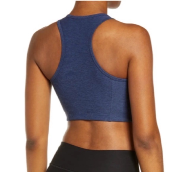 Outdoor Voices Athena Crop Top Sport Bra Blue - Picture 5 of 5